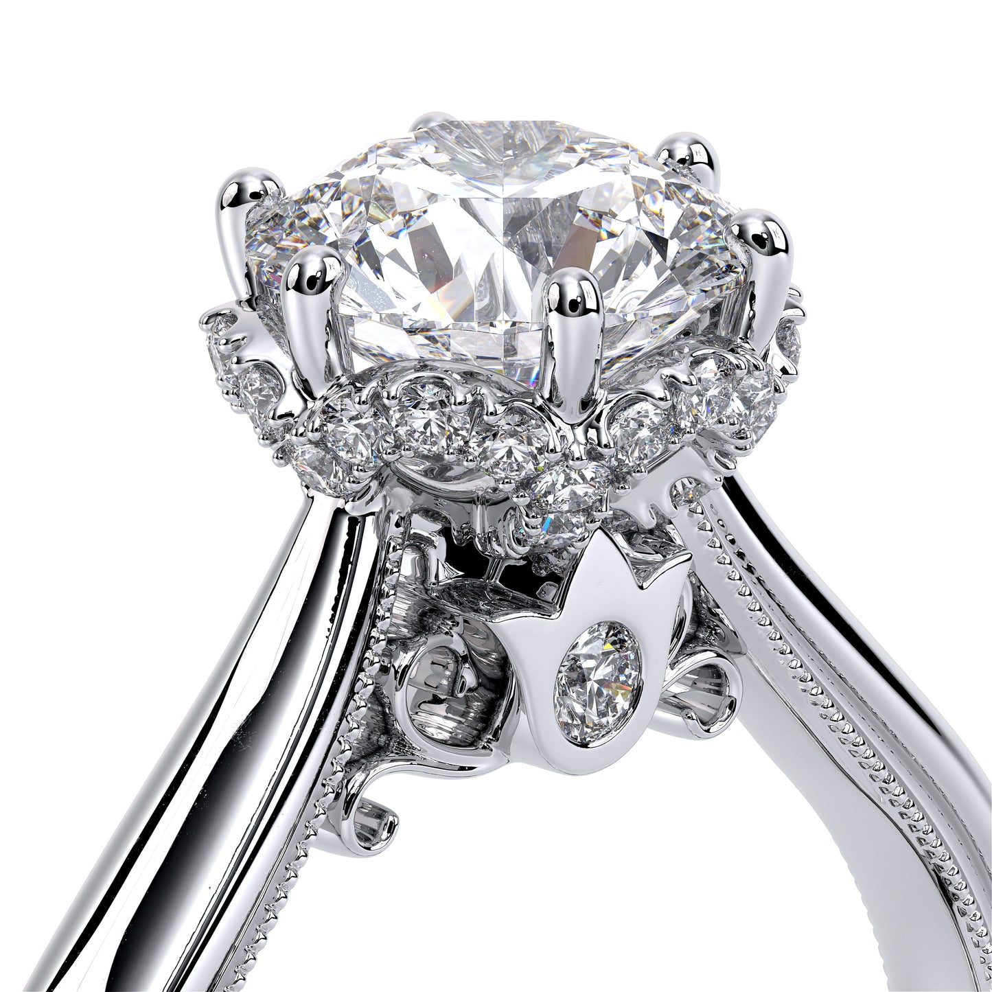 Verragio Renaissance Collection Solitaire Engagement Ring - Diamond Semi-Mount Rings