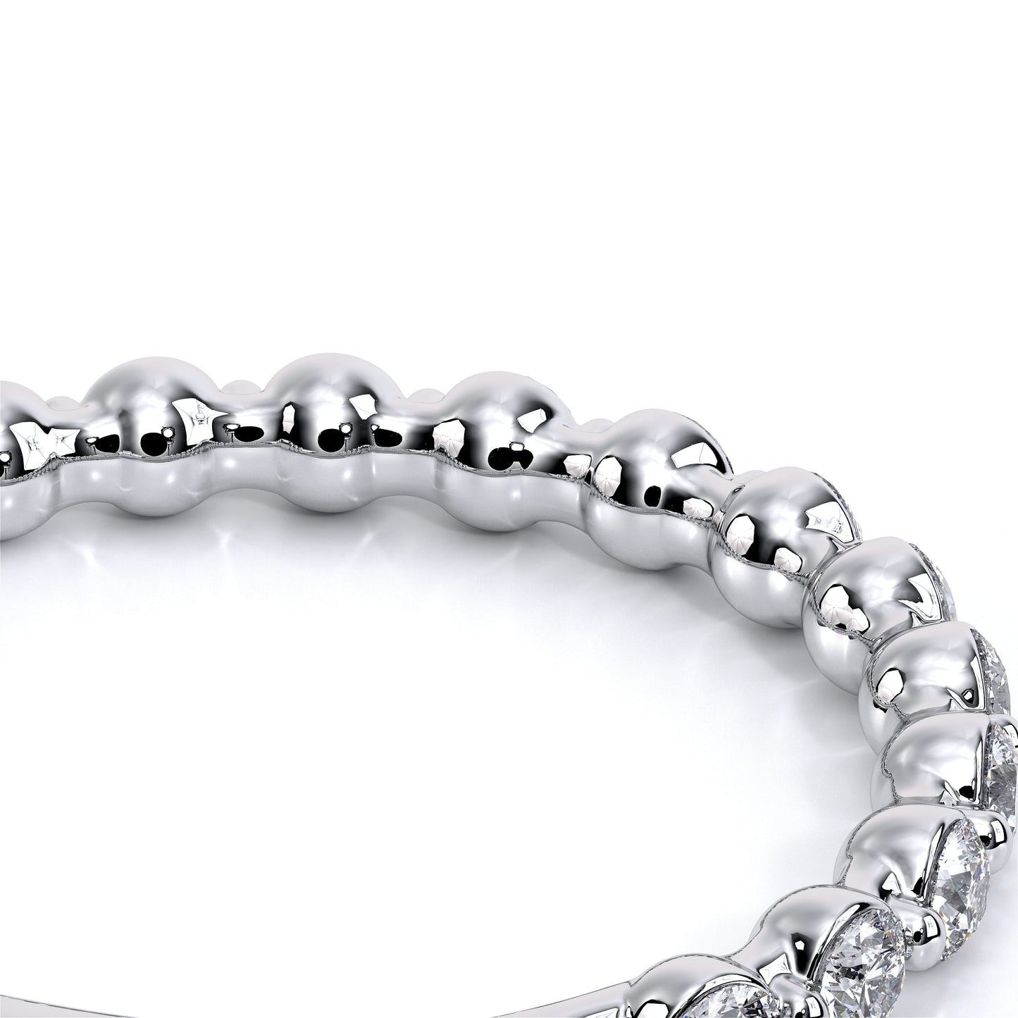 Verragio Renaissance Collection White Gold Diamond Wedding Band
