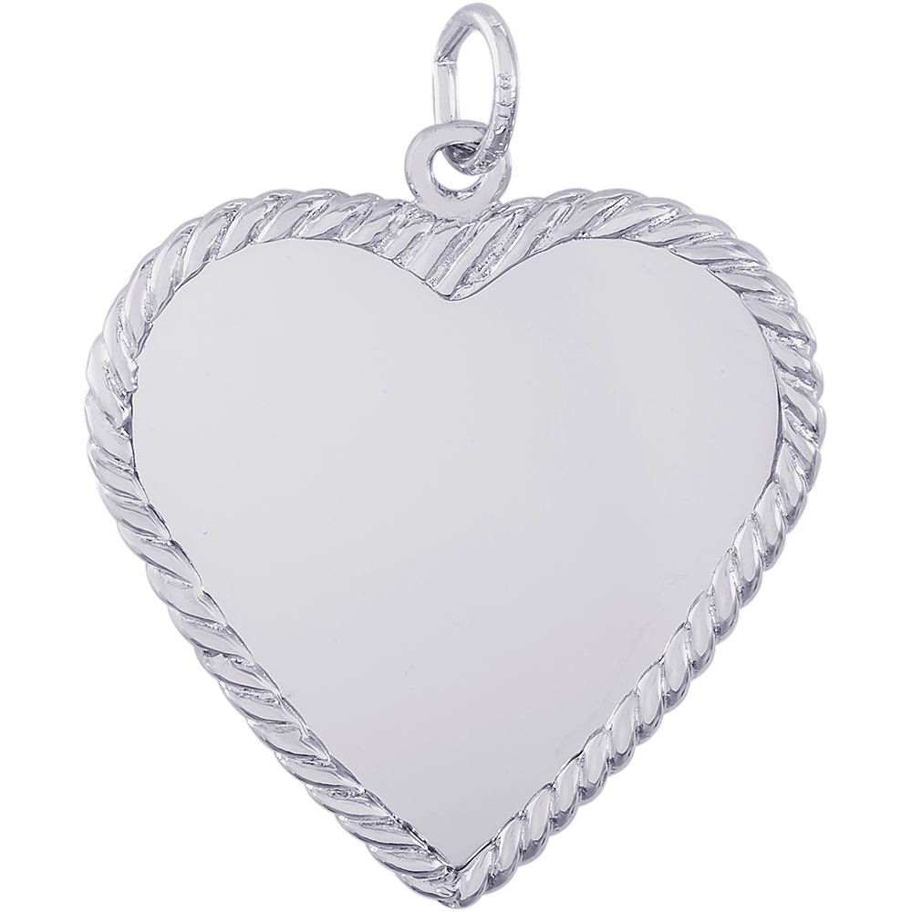 Rembrandt Rope Heart Charm