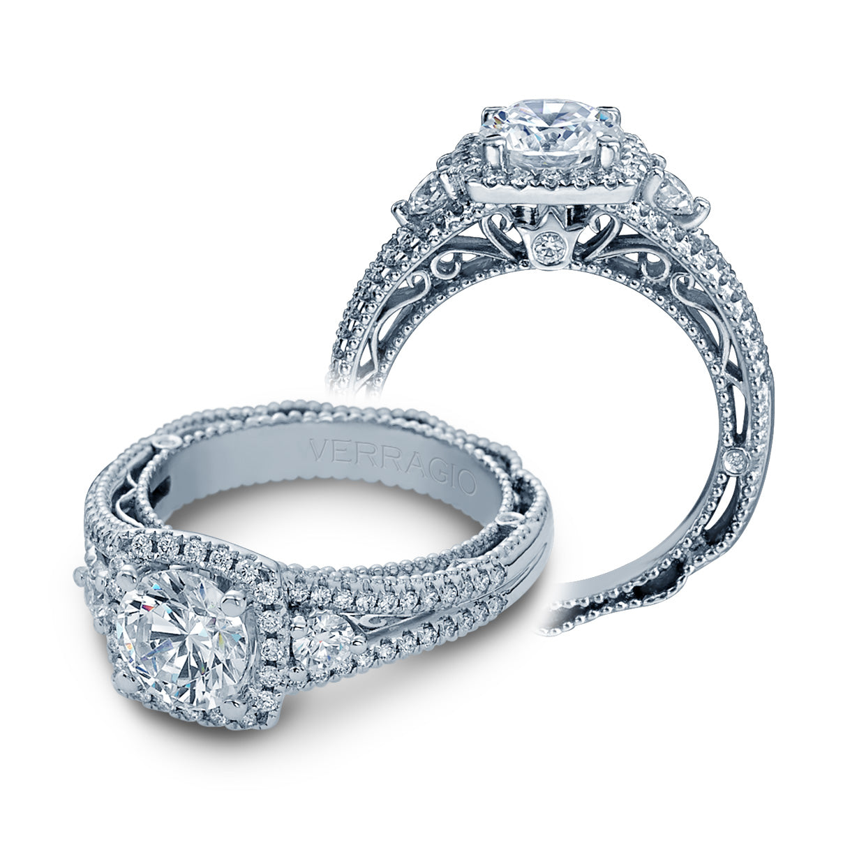 Verragio Venetian Collection Semi-Mount Engagement Ring