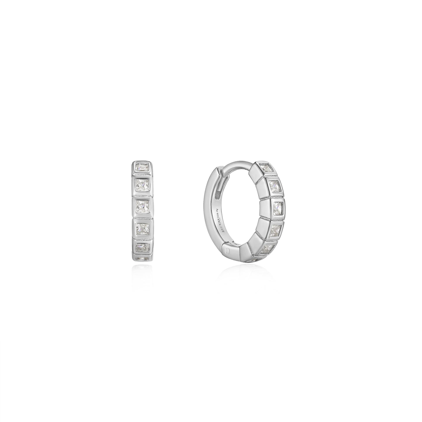 Ania Haie Glam Huggie Hoop Earrings