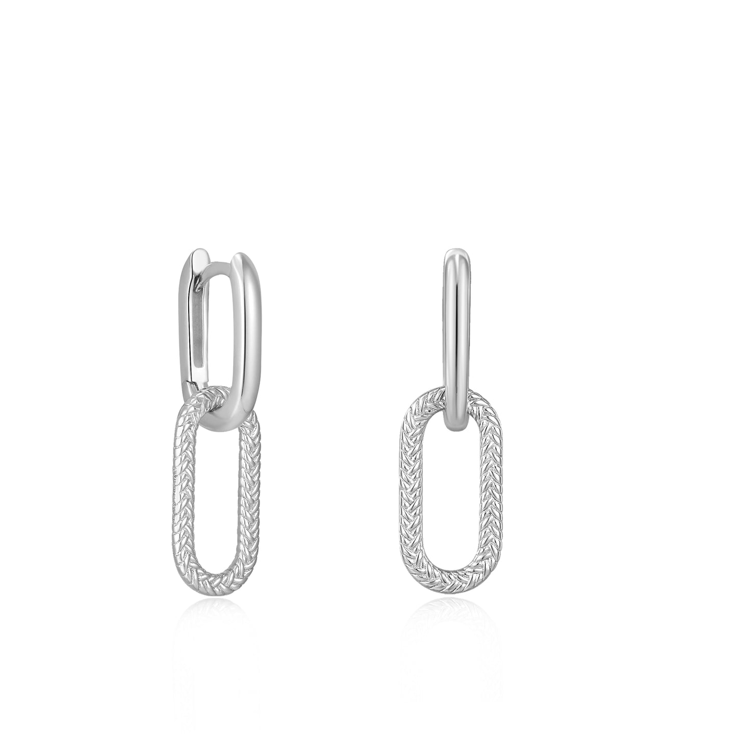 Ania Haie Rope Oval Drop Earrings