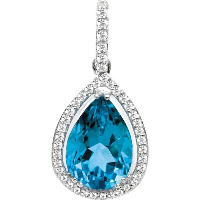 Colored Stone Pendant