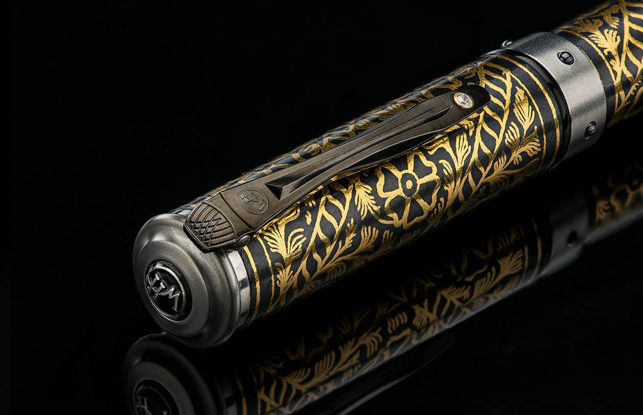 William Henry Cabernet 'Spiral' Rollerball Pen