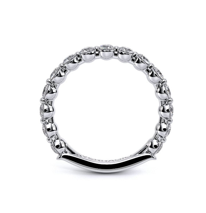 Ladies Verragio 14 Karat White Gold Diamond Wedding Band