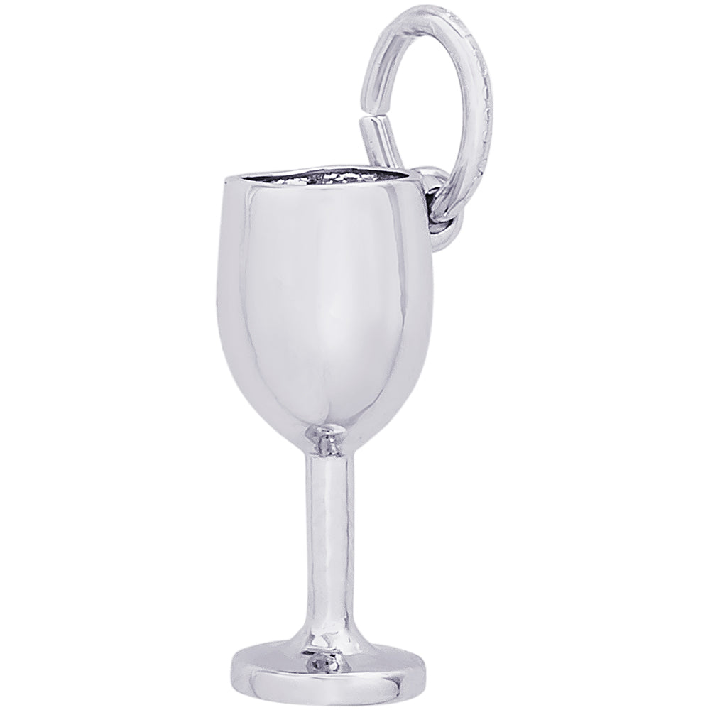 Rembrandt Wine Glass Charm