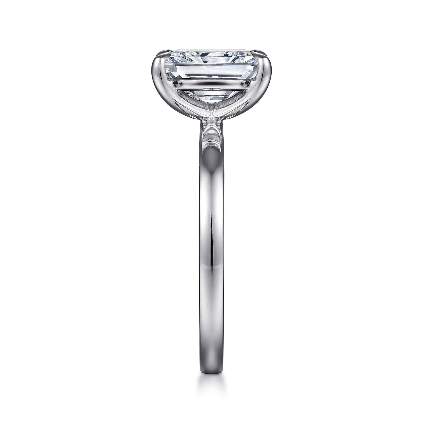 Gabriel & Co. Radiant Cut Semi-Mount Engagement Ring
