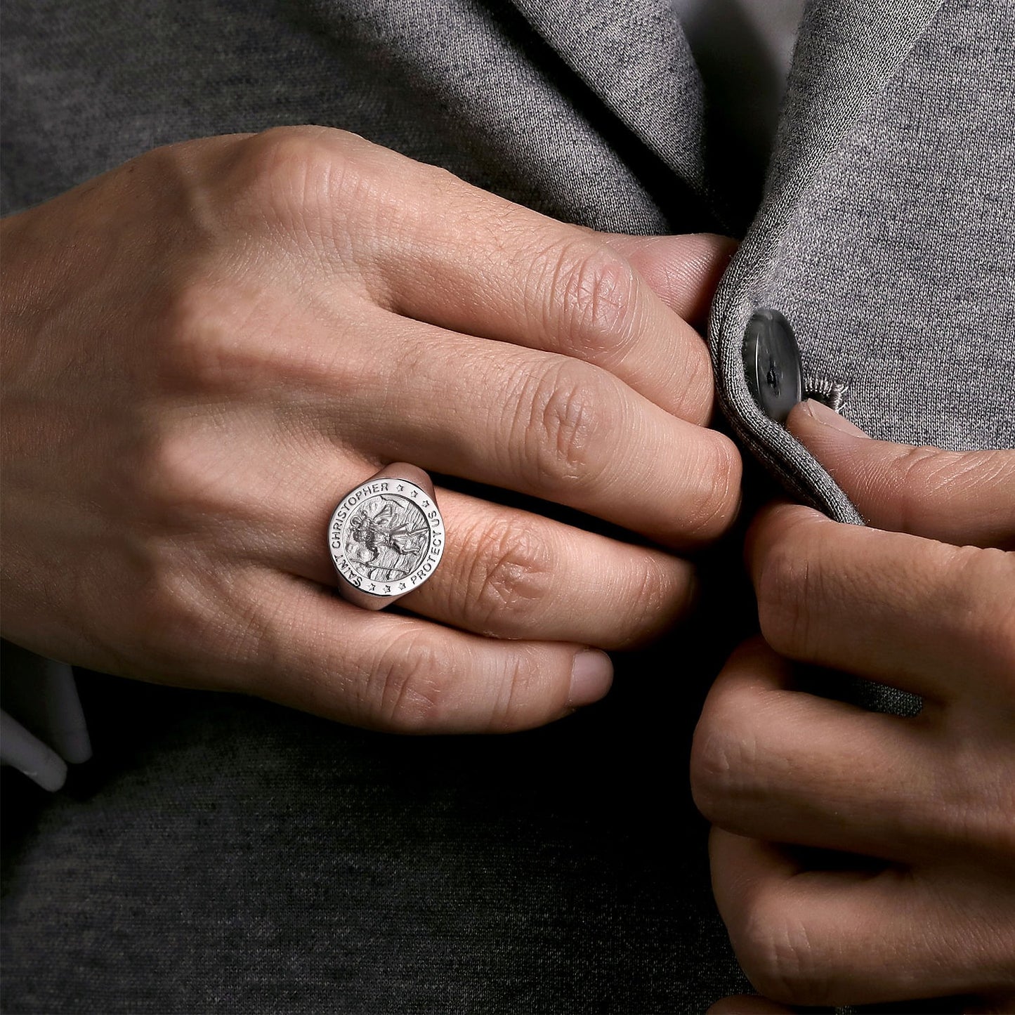 Gabriel & Co. Silver Ring