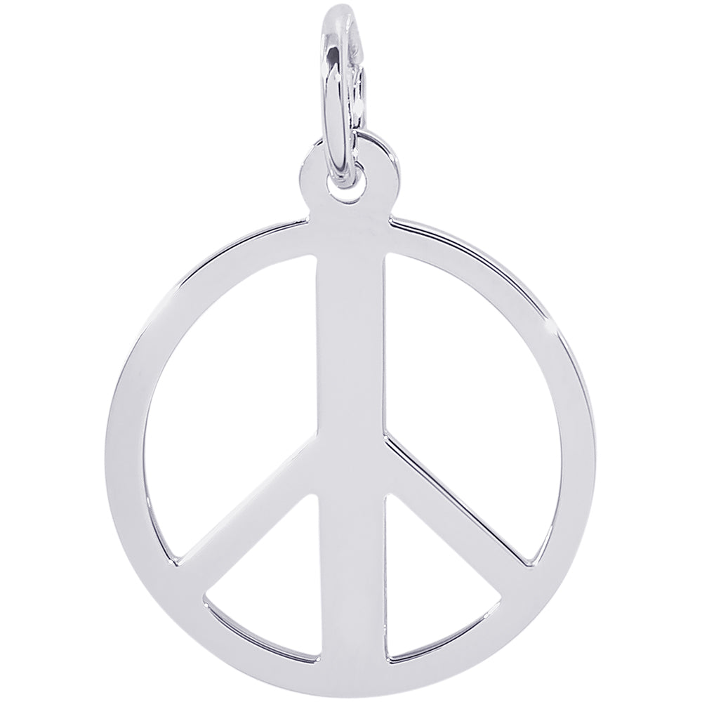 Rembrandt Peace Sign Charm