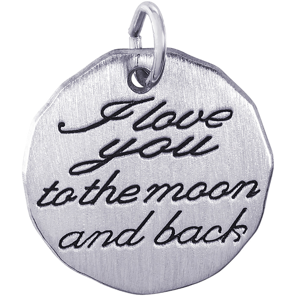 Rembrandt I Love You To The Moon Charm