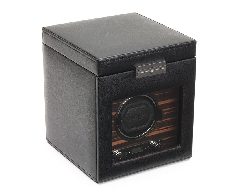 Wolf Roadster Single Watch Winder With Storage