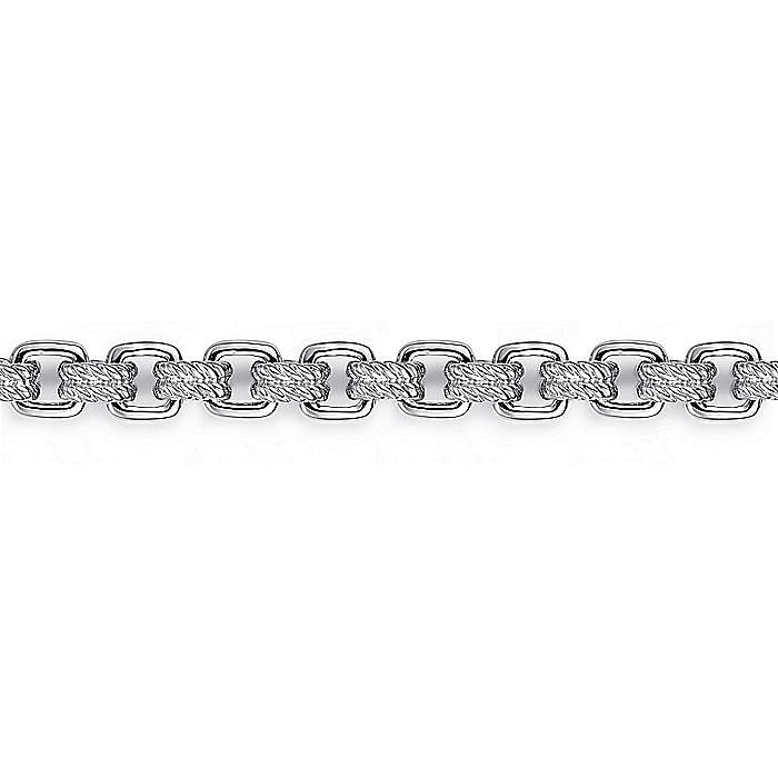 Gabriel & Co Silver Chain Bracelet