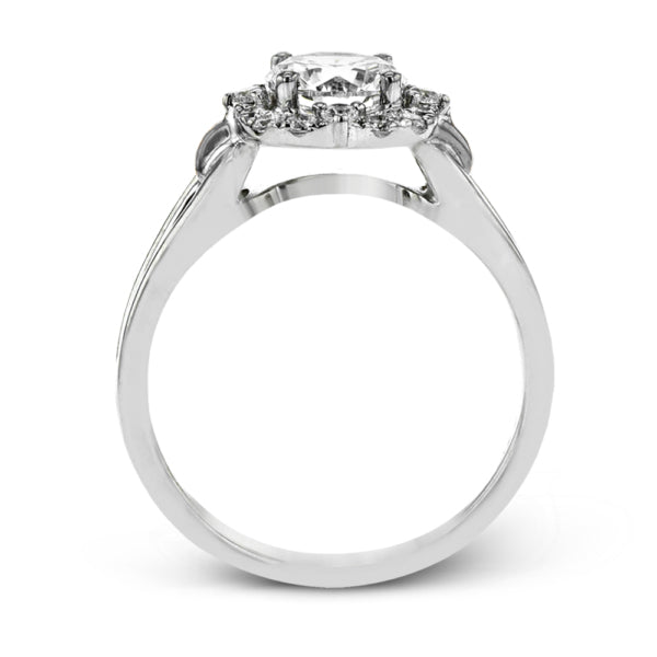 Simon G Halo Engagement Ring