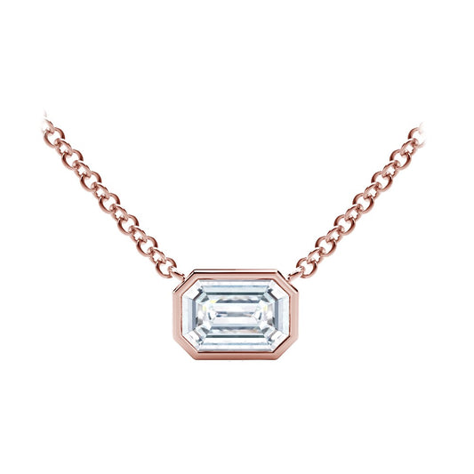 Forevermark Tribute Collection Emerald Diamond Necklace - Diamond Pendants
