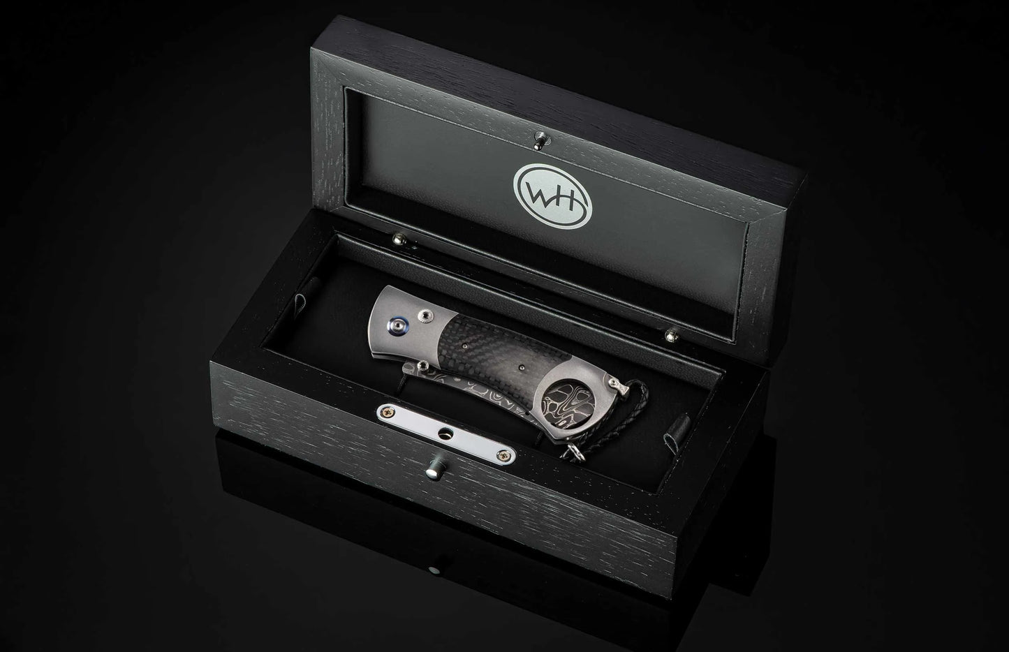 William Henry Techno Cigar Cutter Pocket Knife