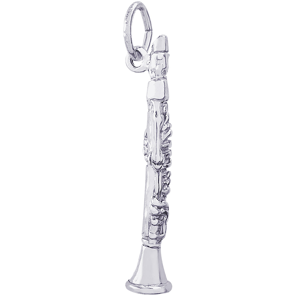 Rembrandt Clarinet Charm - Silver Charms