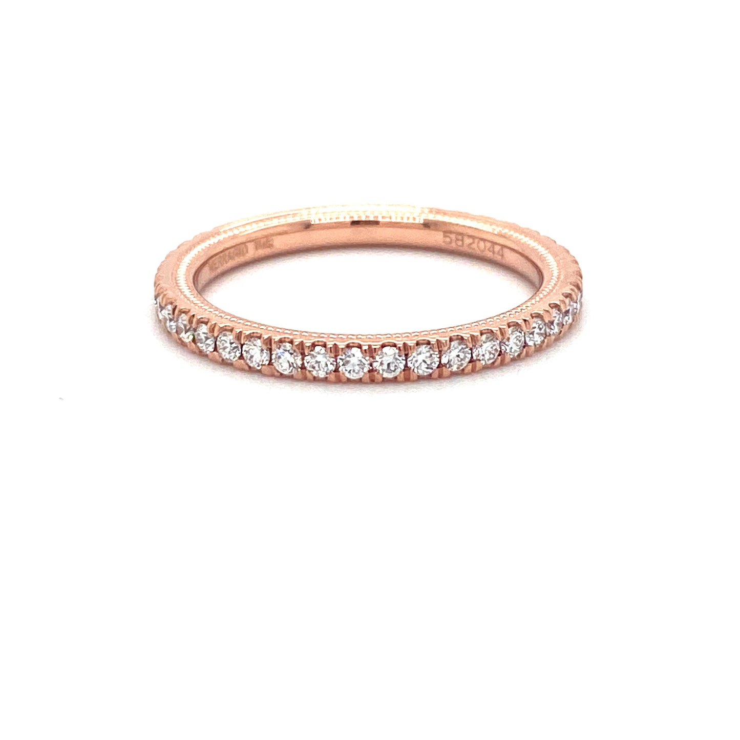 Verragio Tradition Collection Rose Gold Diamond Wedding Band