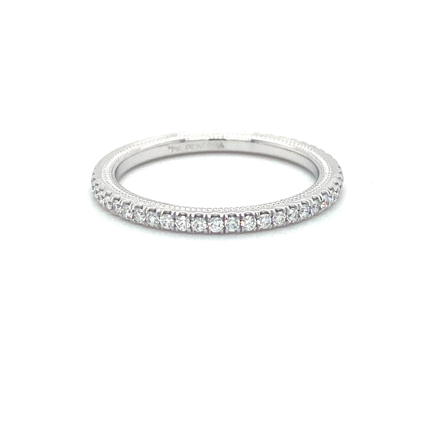 Verragio Tradition Collection White Gold Diamond Wedding Band