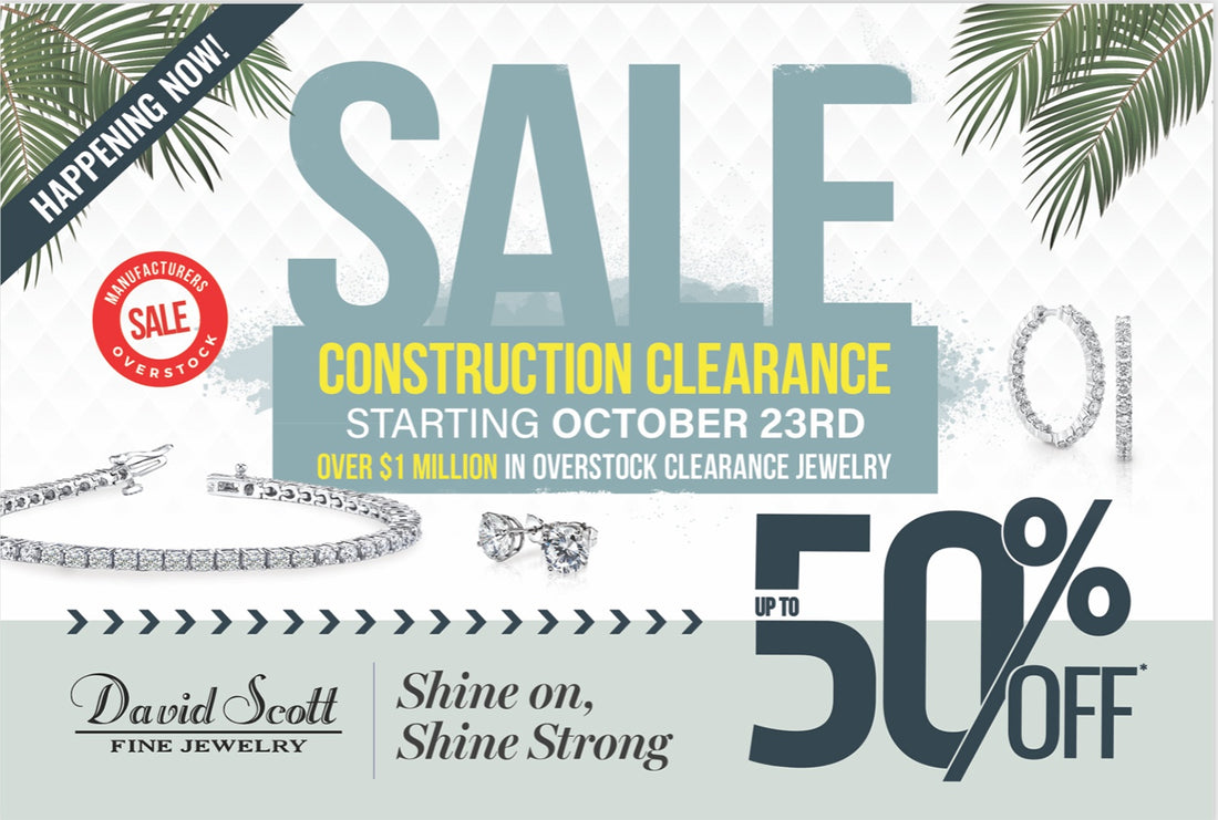Our Construction Clearance Sale Has Been Extended!
