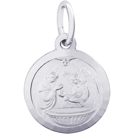 Rembrandt Baptism Charm - Silver Charms