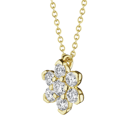 Verragio Yellow Gold Diamond Star Pendant