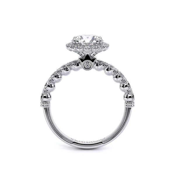 Verragio Renaissance Collection White Gold Halo Semi-Mount Engagement Ring
