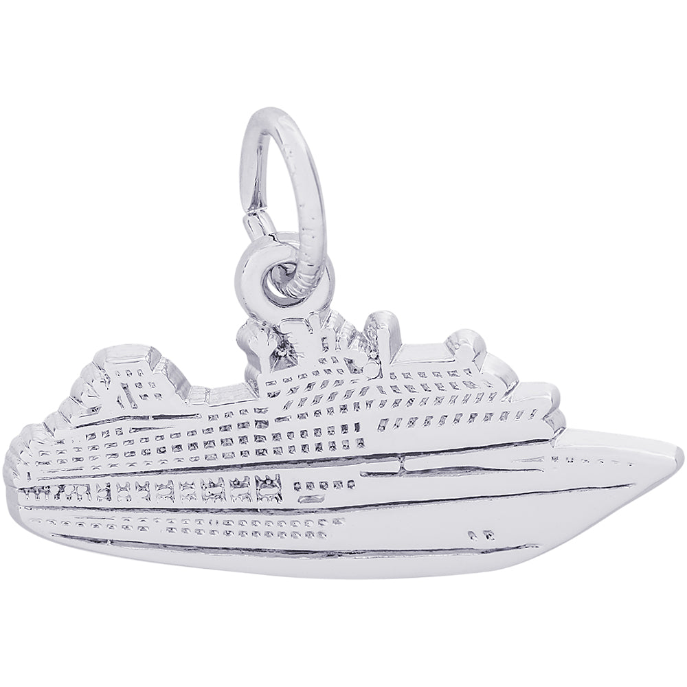 Rembrandt Cruise Ship Charm - Silver Charms