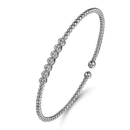 Gabriel & Co. White Gold Bujukan Bracelet - Diamond Bracelets