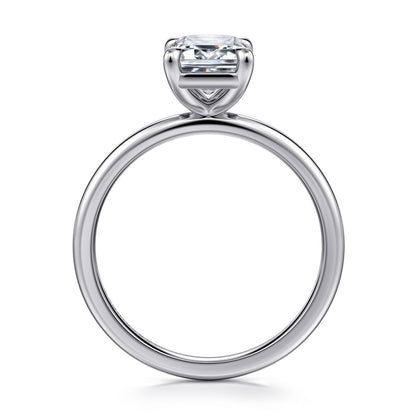 Gabriel & Co. Emerald Cut Engagement Ring