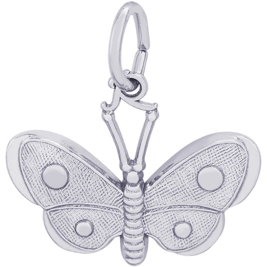 Rermbrandt Butterfly Charm - Silver Charms