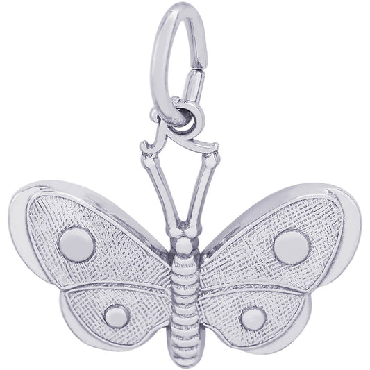 Rermbrandt Butterfly Charm - Silver Charms