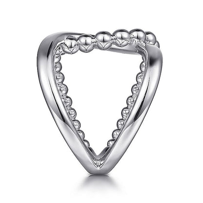 Gabriel & Co Sterling Silver Bujukan Interlocking Ring - Ladies Silver Rings