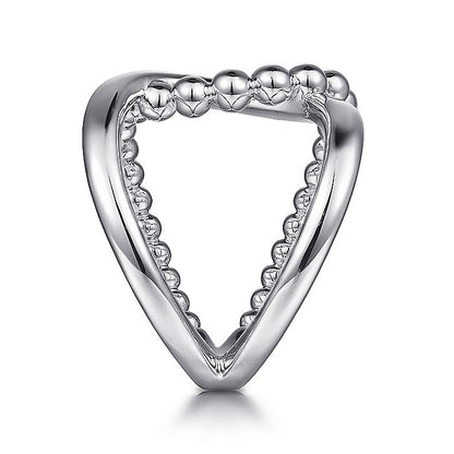 Gabriel & Co Sterling Silver Bujukan Interlocking Ring