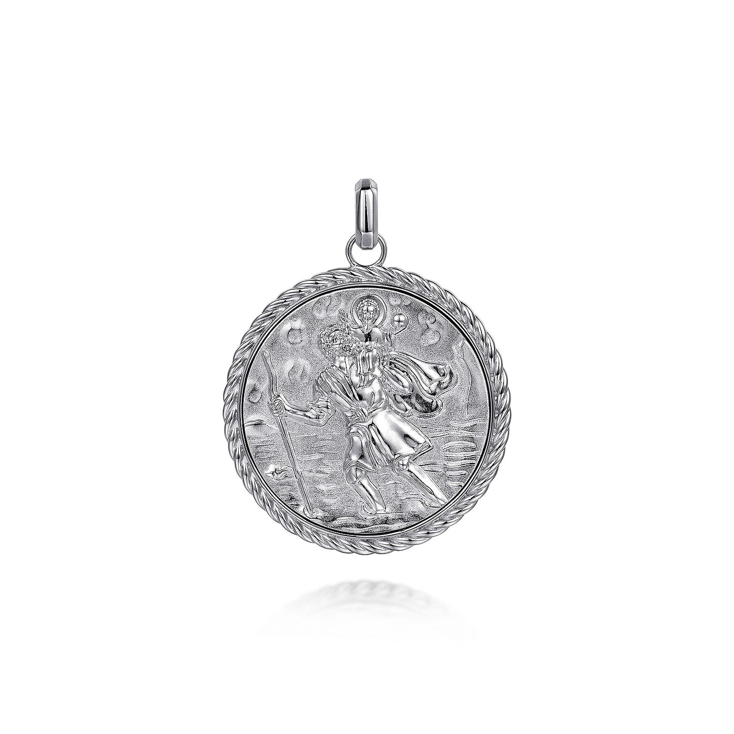Gabriel & Co. St. Christopher Pendant - Gents Pendant