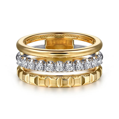 Gabriel & Co. Stackable Ring - Diamond Fashion Rings - Women's