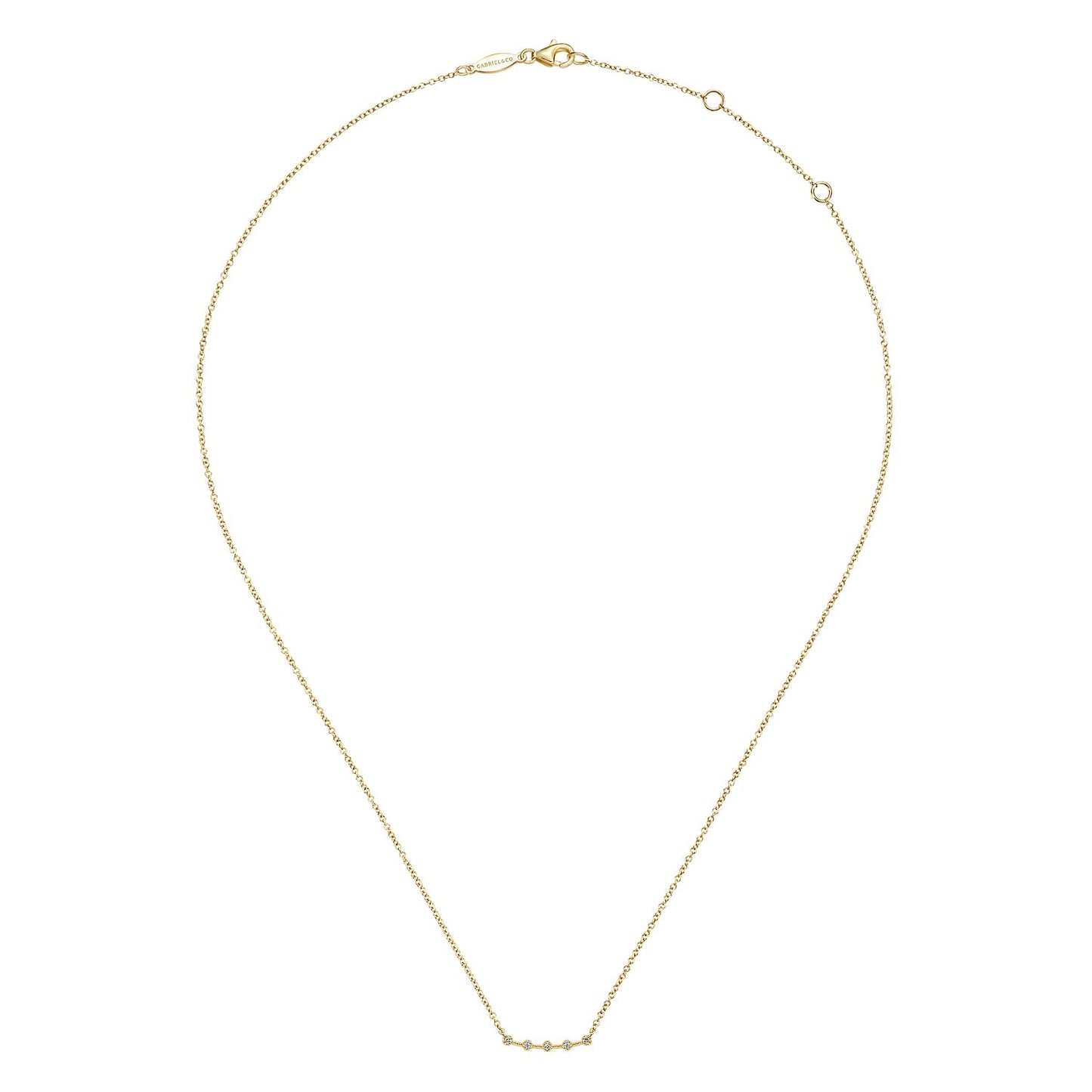Gabriel & Co. Necklace - Diamond Pendants