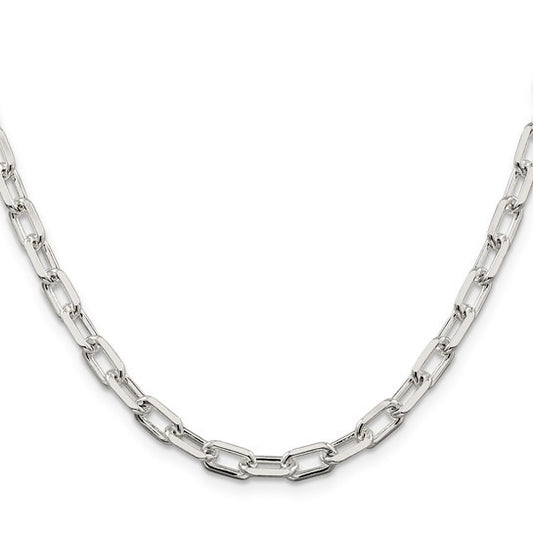 Diamond Cut Sterling Silver Link Chain - Silver Chains