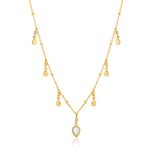 Ania Haie Dream Drop Discs Necklace