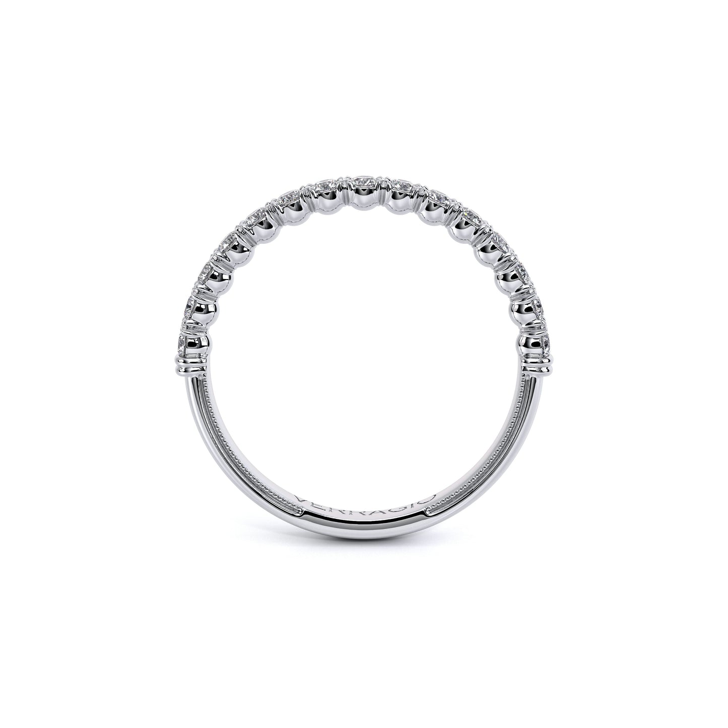 Verragio Renaissance Collection White Gold Diamond Wedding Band