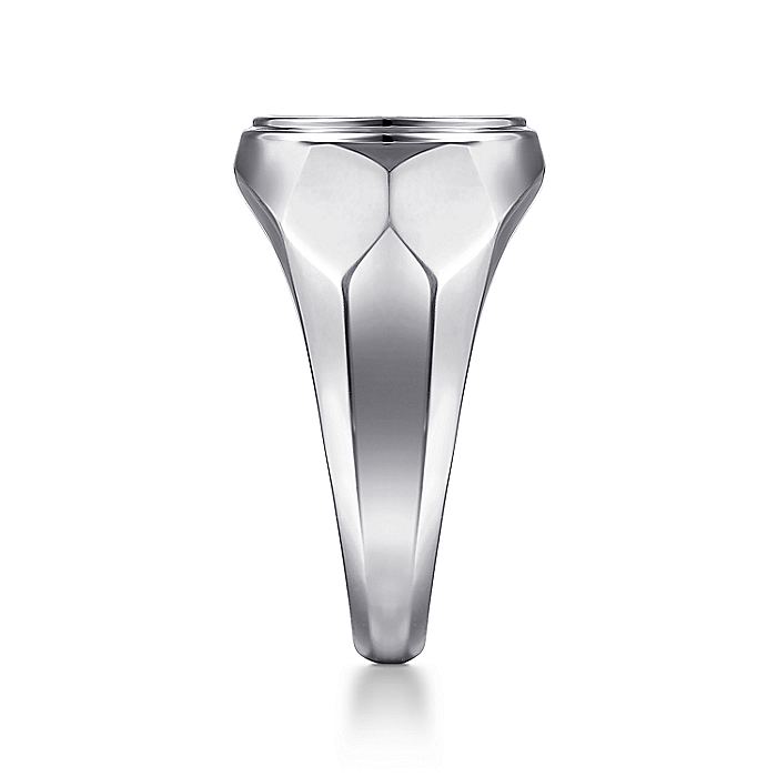 Gabriel & Co Sterling Silver Signet Ring