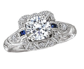 Diamond Semi-Mount Ring