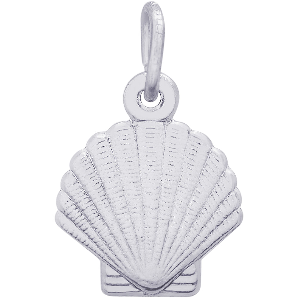 Rembrandt Silver Clamshell Charm