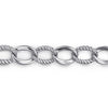 Gabriel & Co Sterling Silver Rope And Polish Bracelet