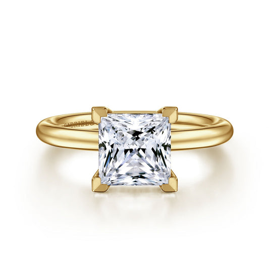 Gabriel & Co. Princess Cut Semi-Mount Ring