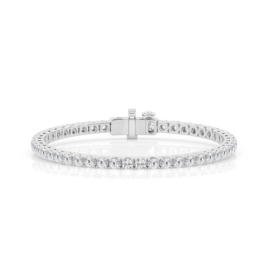 Laboratory Grown Diamond Tennis Bracelet