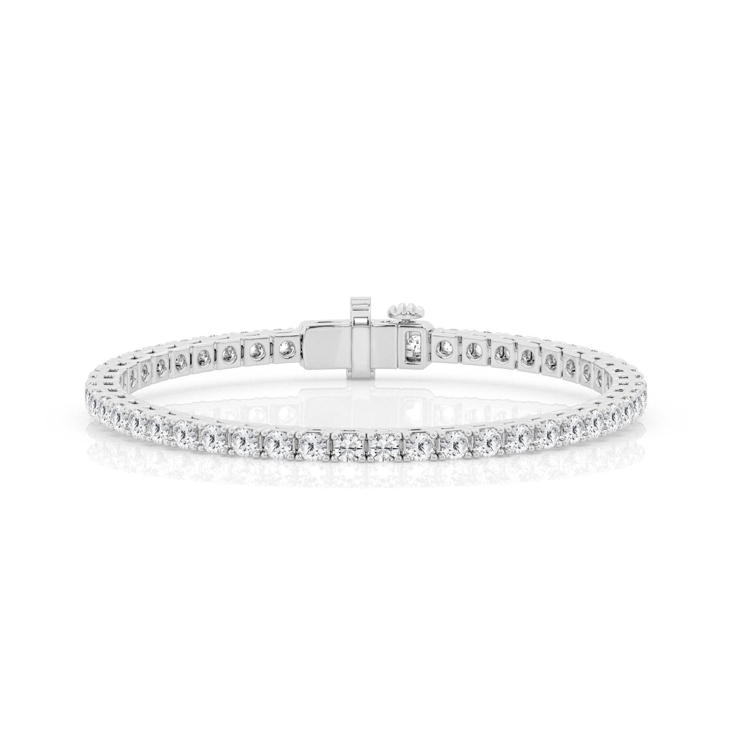 Laboratory Grown Diamond Tennis Bracelet