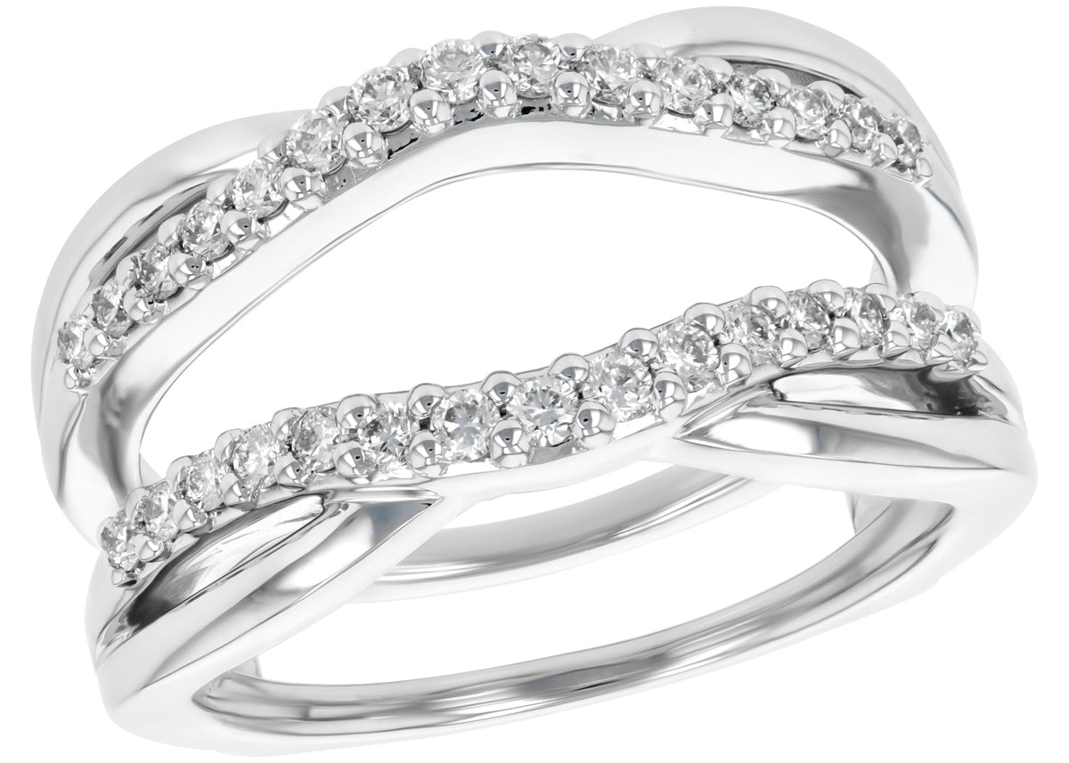 Diamond Wedding Bands  -  Women'