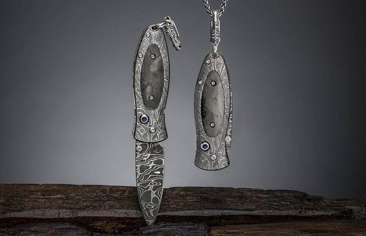 Williamy Henry 'Midnight' Pendant Knife