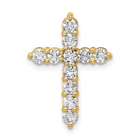 Laboratory Grown Diamond Cross Pendant - Diamond Pendants