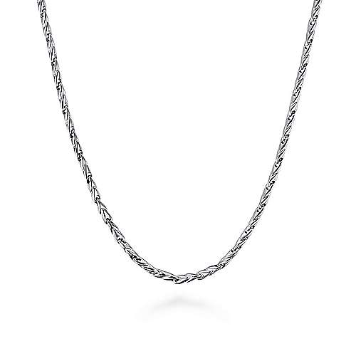 Gabriel & Co Sterling Silver Chain Necklace - Gents Necklace